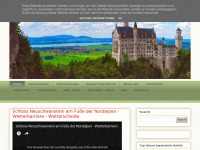 Screenshot des Blogs Neuschwanstein Hohenschwangau Schloss