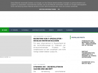 Screenshot des Blogs Blog der innocate solutions gmbh