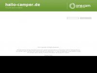 Screenshot des Blogs Hallo-Camper.de