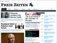 Screenshot des Blogs freiezeiten.net