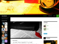 Screenshot des Blogs hajimari
