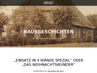 Screenshot des Blogs hausgeschichten