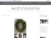 Screenshot des Blogs Wohnszene