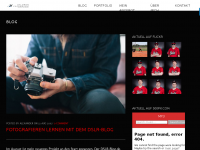 Screenshot des Blogs Salomon-Fotografie