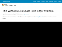 Screenshot des Blogs LiveGadgets