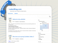 Screenshot des Blogs Ladenblog
