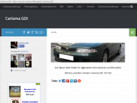 Screenshot des Blogs Carisma GDI