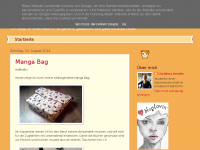 Screenshot des Blogs Chrishna kreativ