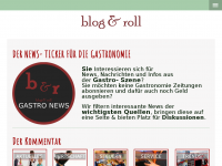 Screenshot des Blogs blog and roll