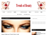 Screenshot des Blogs Trends of Beauty