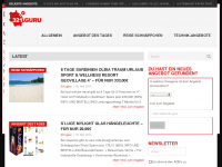 Screenshot des Blogs 321.guru – Schnäppchen, Gutscheine und Shopping