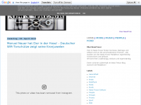 Screenshot des Blogs News Tresor
