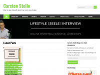 Screenshot des Blogs Carsten Stolle Marketing
