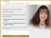 Screenshot des Blogs Ulrike Giller, Business-2Go