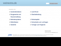 Screenshot des Blogs Wein Blog