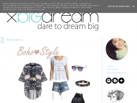 Screenshot des Blogs xBigdream