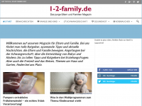 Screenshot des Blogs 1-2-family.de