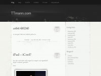 Screenshot des Blogs TTmann.com