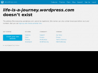 Screenshot des Blogs Life is a Journey