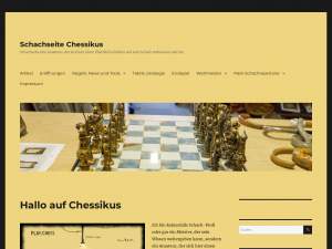 Screenshot des Blogs NotizBlog