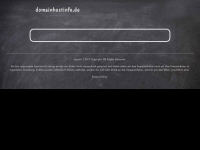 Screenshot des Blogs Domainhostinfo