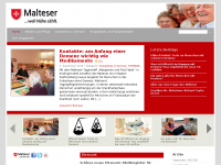 Screenshot des Blogs Malteser Blog