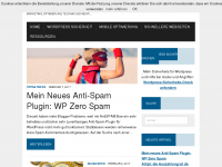 Screenshot des Blogs Blogs optimieren