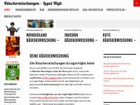 Screenshot des Blogs Spliffen – Der Räuchermischung Blog