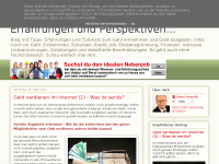 Screenshot des Blogs Perspektive Geld – Tipps & Erfahrungen