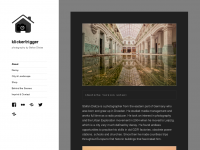 Screenshot des Blogs klickertrigger – music & vine