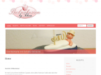 Screenshot des Blogs Backwahnsinn