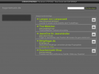 Screenshot des Blogs St. Daddies Bygone Music Weblog