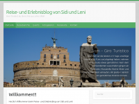 Screenshot des Blogs Reise- und Erlebnisblog von Sidi und Leni