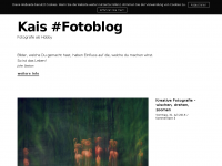 Screenshot des Blogs Kais Fotoblog