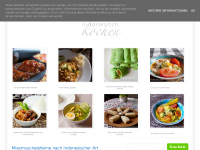 Screenshot des Blogs IndonesischKochen.com