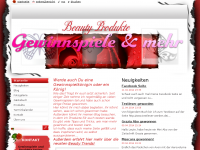 Screenshot des Blogs Gewinnspiele & mehr
