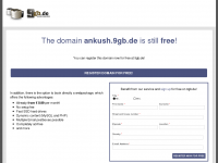 Screenshot des Blogs Ankush