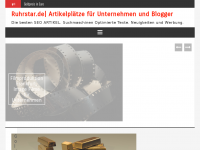 Screenshot des Blogs IPad Blog, Tipps und IPad Zubehör für das IPad