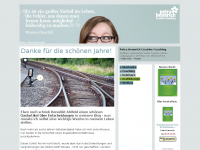 Screenshot des Blogs Creative Coaching
