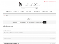 Screenshot des Blogs Lovely Lauri Schmuck Blog