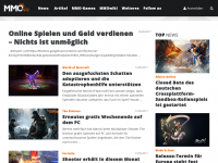Screenshot des Blogs MMO-Spy.de
