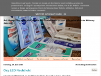 Screenshot des Blogs Ich teste es!