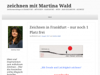 Screenshot des Blogs jedentagzeichnen