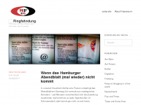 Screenshot des Blogs Ringfahndung.de