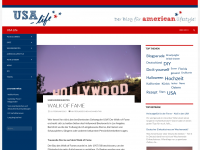 Screenshot des Blogs USA-Life