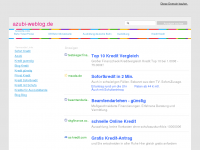 Screenshot des Blogs Azubi-Weblog