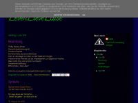 Screenshot des Blogs LebenLiebeLuise