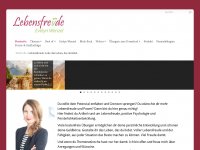 Screenshot des Blogs Lebensfreude Evelyn Wenzel