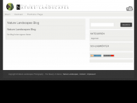Screenshot des Blogs Nature Landscapes | Natur, Pflanzen, Garten und mehr