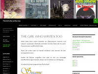 Screenshot des Blogs The Girl who writes too